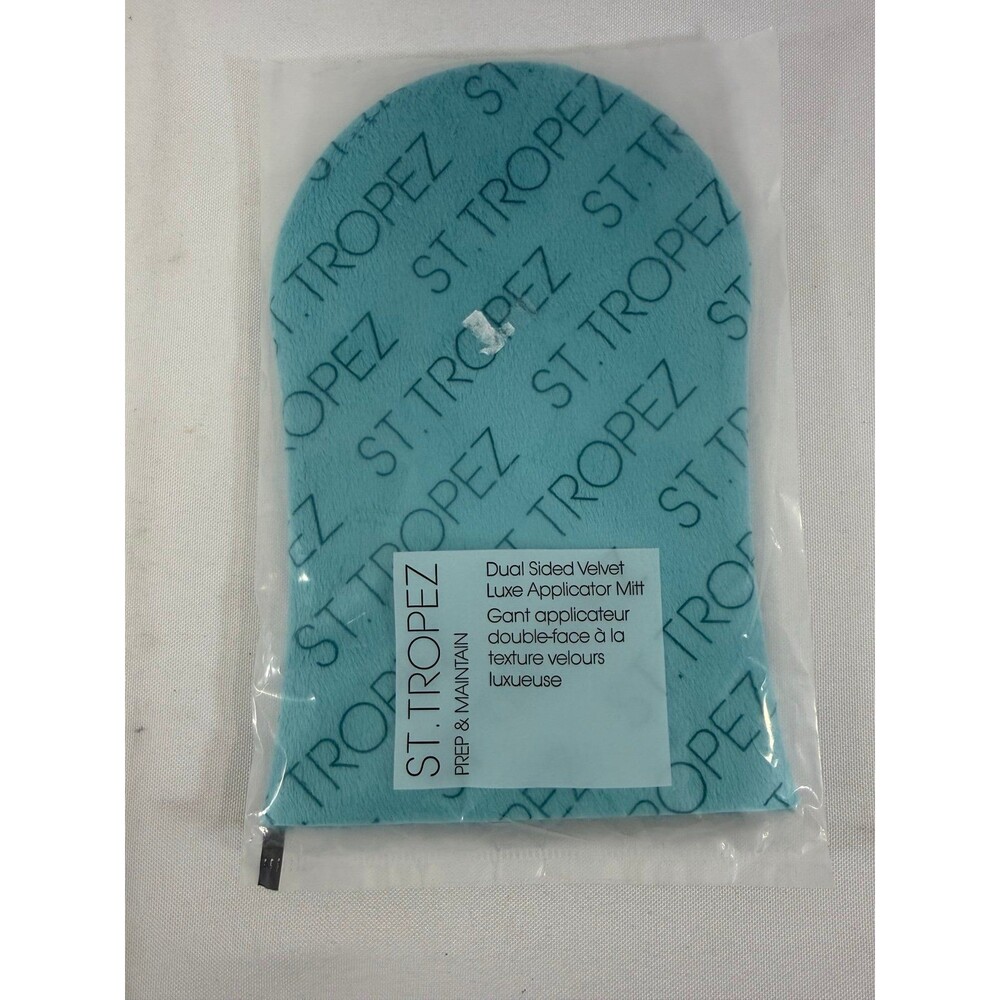 St. Tropez Dual Sided Velvet Luxe Applicator Mitt NEW SEALED